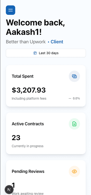 PayoutMate mobile app interface